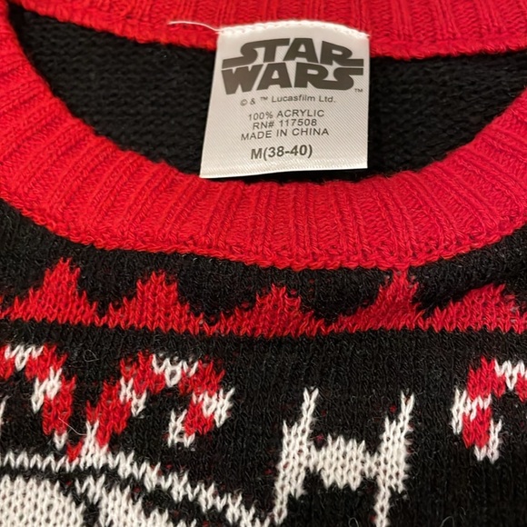 NWT Star Wars holiday sweater, men’s M - Picture 2 of 3